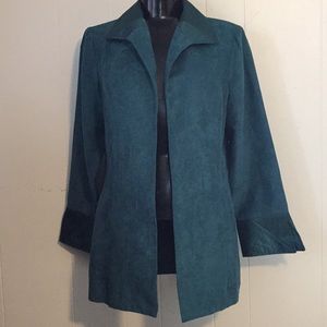 Maggie Sweet Jacket Blazer Faux Swede.